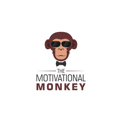 logo concept for teh motivational monkey