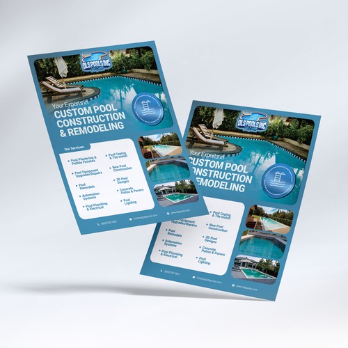 Pool Services Flyer