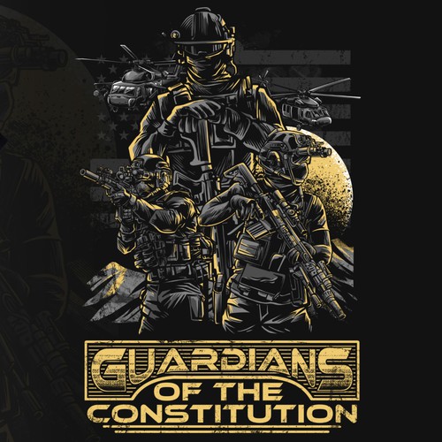 "Guardians of the Constitution" Patriotic T-Shirt