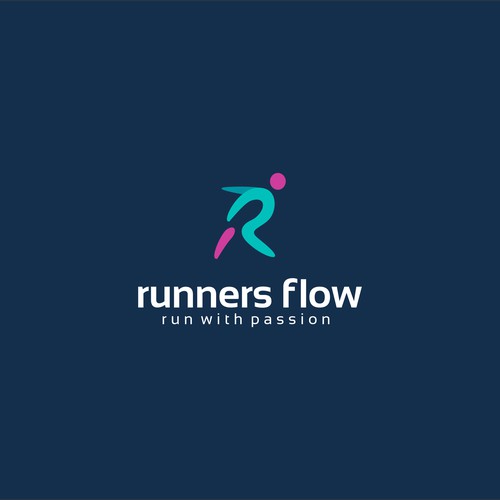 Runners Flow Logo Design