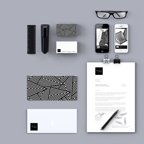 Fashion accessories brand identity