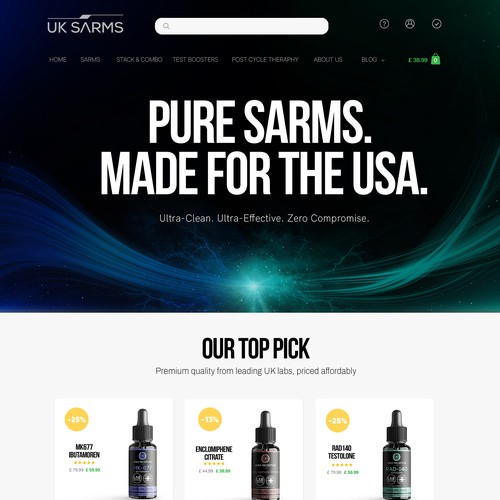 Supplement Compnay website
