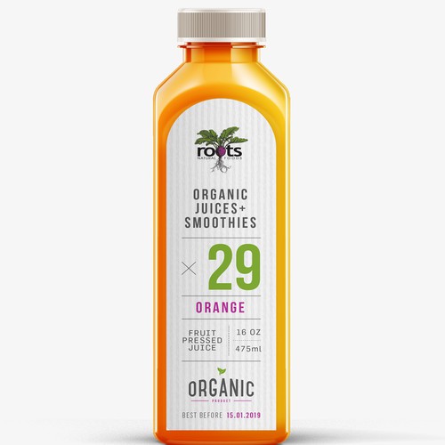 Roots organic juice