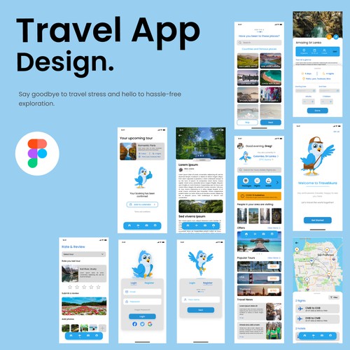 Travel App Design