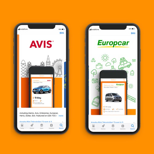 Appstore APP Screenshot Design