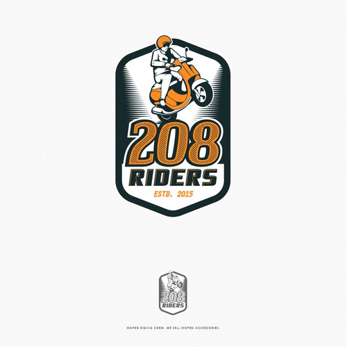 208 Riders Logo