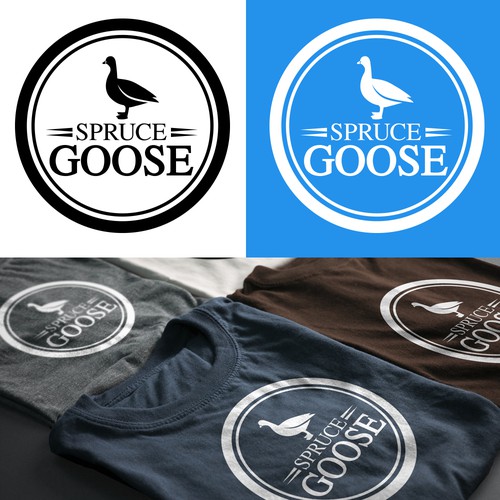 Spruce Goose Logo Design Concept