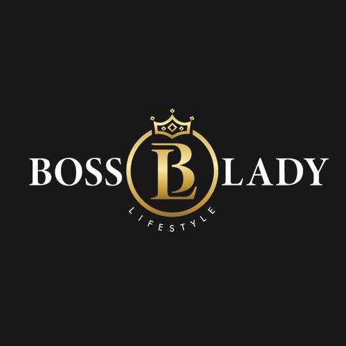 Elegant, Simplistic Logo Design For Boss Lady Lifestyle