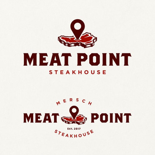 Logo for Meat Point Steakhouse.