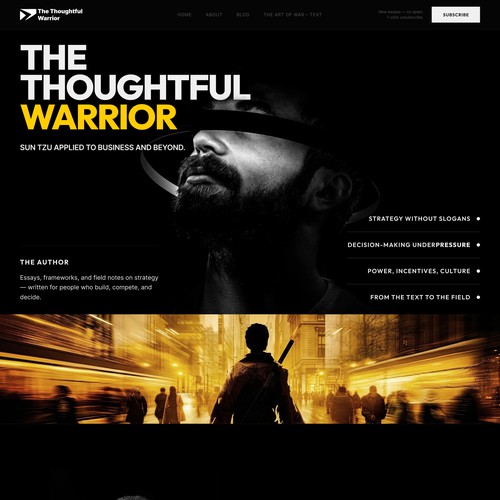 The Thoughtful Warrior