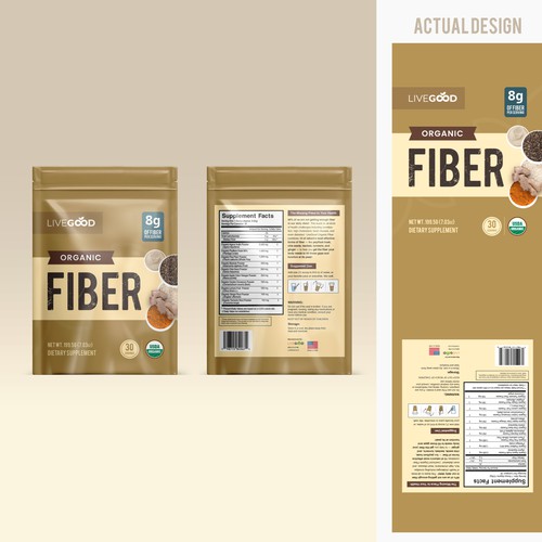 Organic Fiber Packaging Design