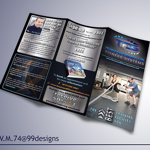 Townsend Fitness Systems needs a new brochure design