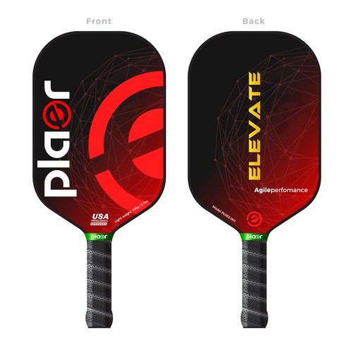 Plaer Pickleball Paddle Design (Pro Series)