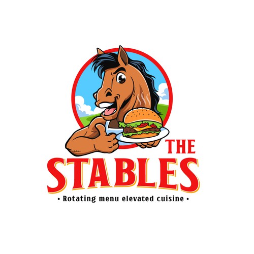 The Stables/ Horse mascot