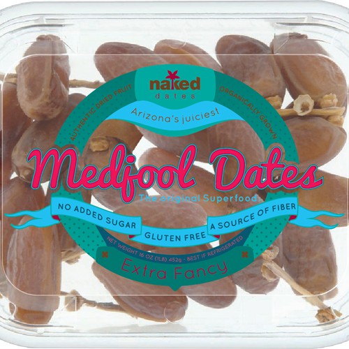 New product label wanted for Naked Dates