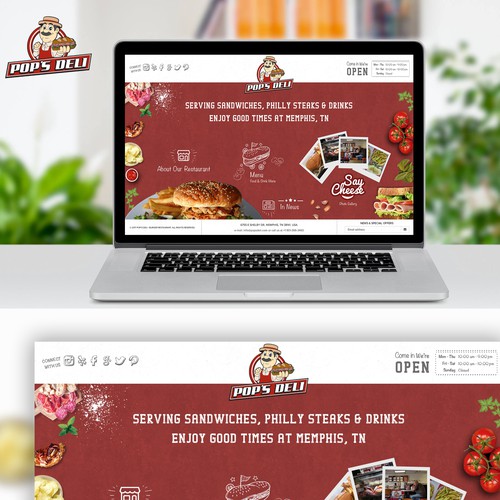 Food-Restaurant Website Design