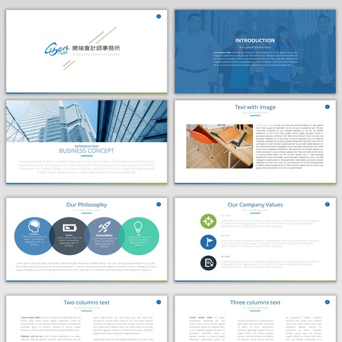 PowerPoint presentation for Accounting & Financial Hong Kong based company