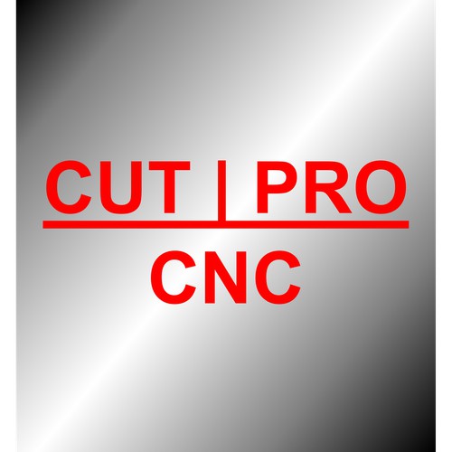 The Red Steel Logo Design for Cut Pro CNC