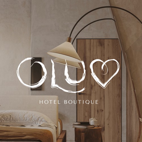 Logo Design for Romantic Hotel in Mexico