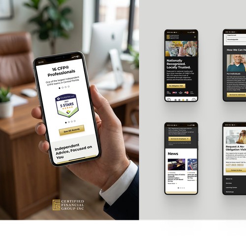 Webdesign for Real Estate Client