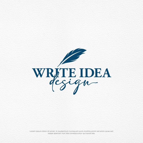 Winning Design for Write Idea Design