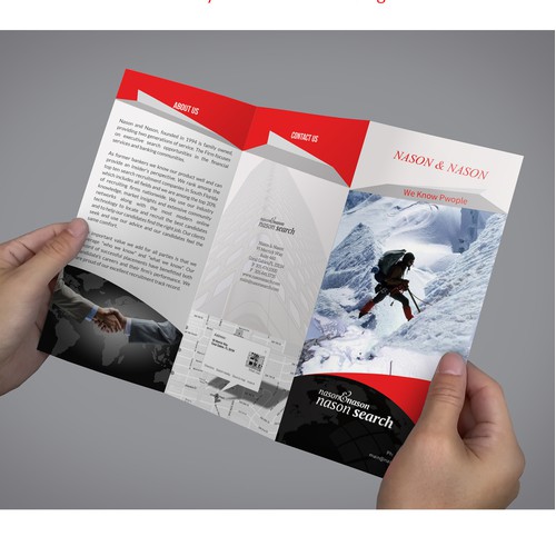 Recruitment tri-fold brochure