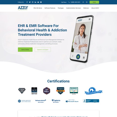 Azzly Homepage