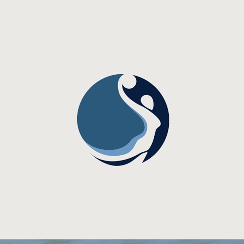 Dynamic logo concept for women's basketball