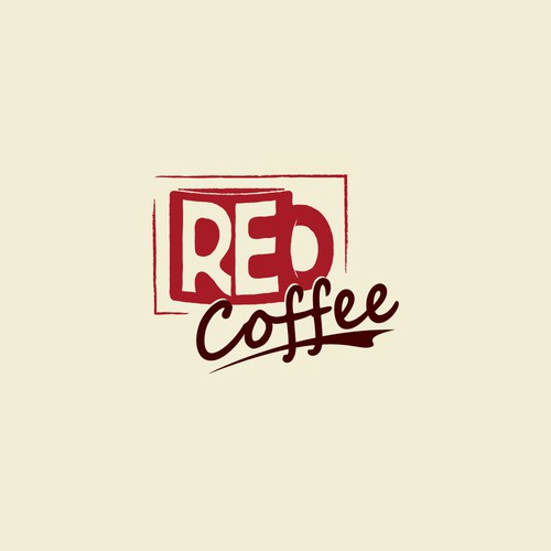 Red coffee Logo