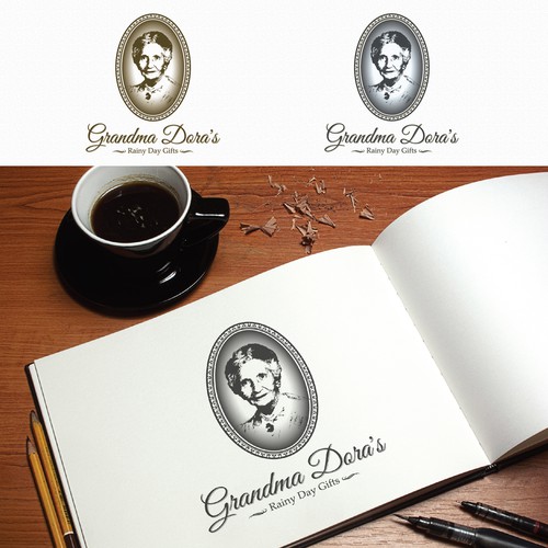 Create a soft and loving, yet nationally recognizable logo for Grandma Dora's.