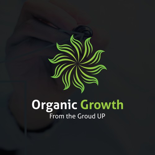 Organic Growth logo concept