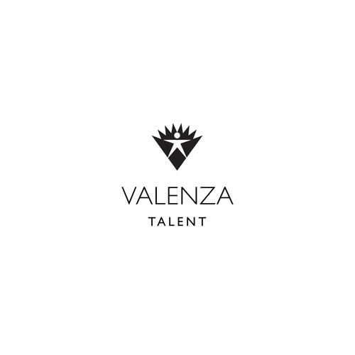 Concept for Valenza Talent, a recruiting firm for the fashion industry