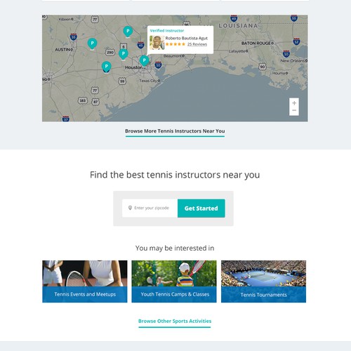 Lesson page for Pickasport 
