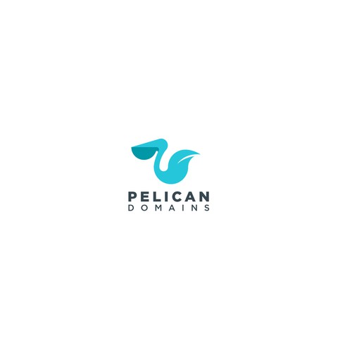 Logo for an innovative domain name company