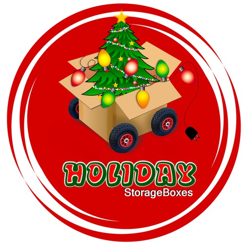 Logo for Holiday Storage Boxes