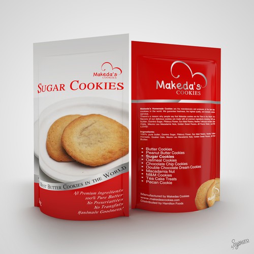 Packaging Design for Cookies Products