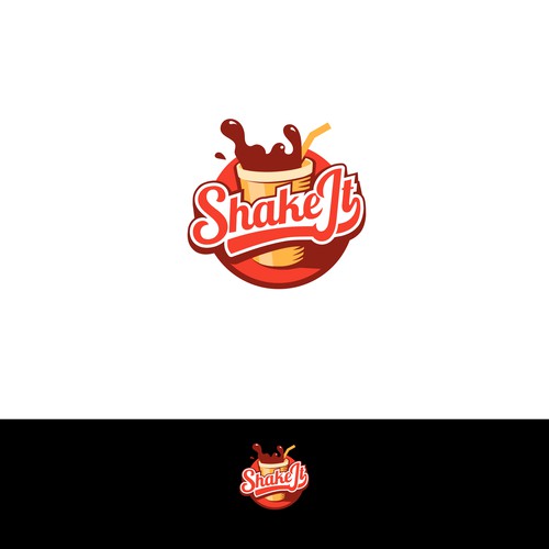 Logo design for Shake It restaurant