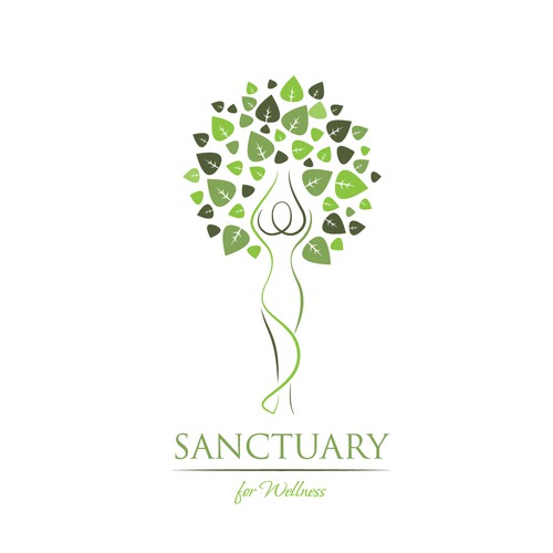 Help Sanctuary for Wellness with a new logo