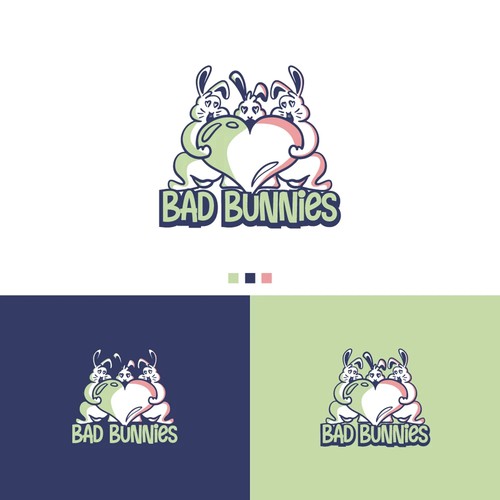 BAD BUNNIES || Logo Design