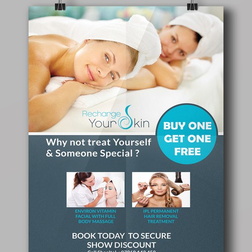 offer leaflet for Recharge Your Skin