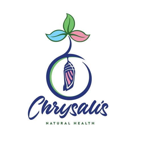 Logo concept for Chrysalis Natural Health 