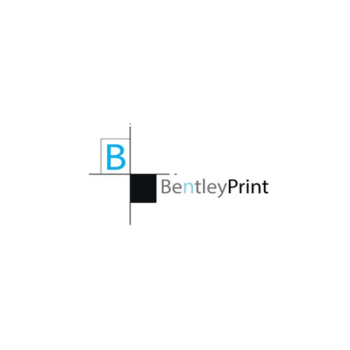 Logo design for Digital/Offset printing company "Bentley Print".
