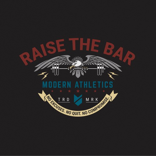 Weightlifting gym needs a badass shirt design