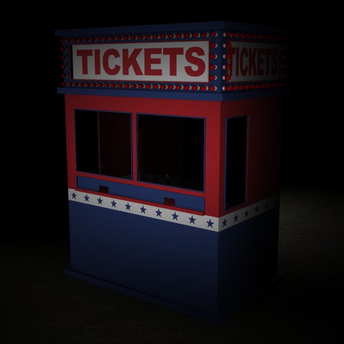 Ticket Booth for a County Fair