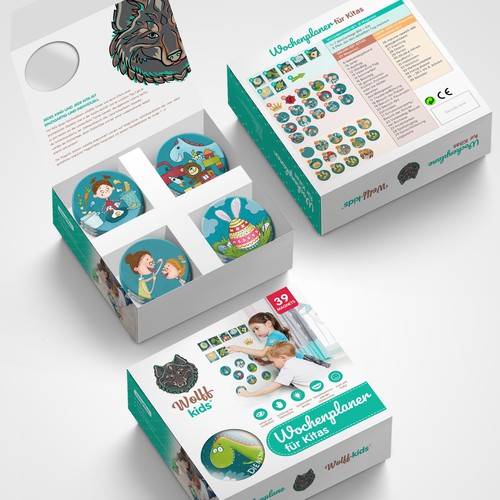 package and Logo design