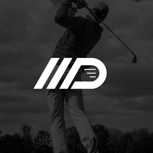 Classy and modern logo for aspiring golf pro!