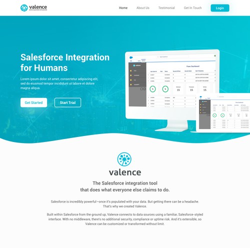 Valence Website Redesign