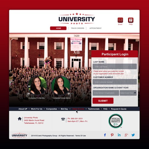 University Photo needs a new web identity