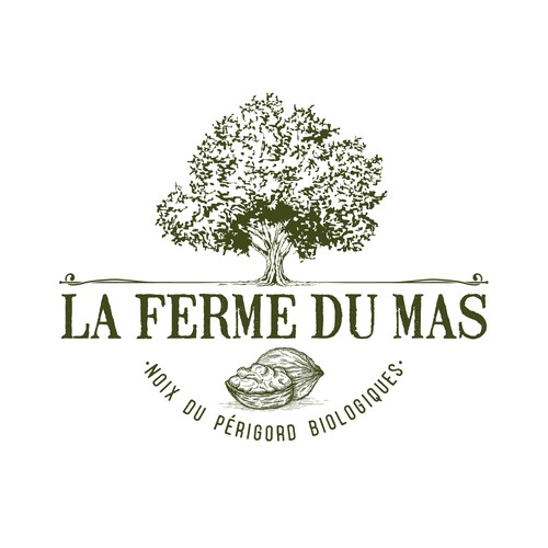 Logo design for a farm in Perigord, France