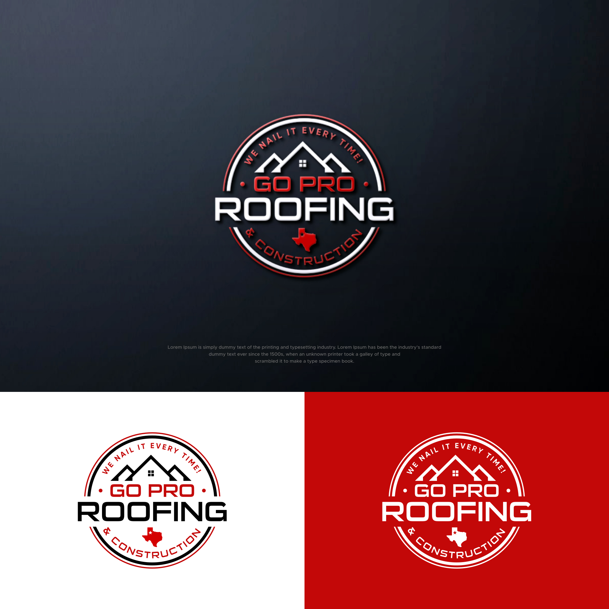 I want a Roofing Company Logo that incorporates my faith and vision for my company
